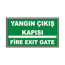 Fosforlu Yangın Çıkış Kapısı- Fire Exit Levhası - Fotolümenli (552043605)