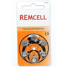 Remcell 13 Numara 1.45V İşitme Cihazı Pili Blister 6'lı