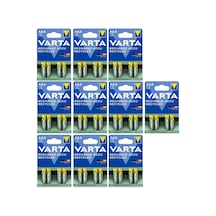 Varta 56703 800 mAh AAA Ni-MH Şarj Edilebilir İnce Kalem Pil 4 x 10'lu + Pil Kutusu