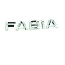 Skoda Fabia 2013 2018 Arka Bagaj Yazısı