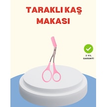 Profesyonel Taraklı Kaş Makası - Evde Ve Salon Kullanımına Uygun