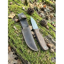 Turbocut Premium Kamp Bıçağı Kahverengi - Gümüş