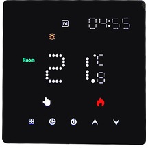Lemestar Akıllı Wıfı Termostatı - Google Asistan Uyumlu, Uzaktan Kontrol, Enerji Tasarrufu, Ses Komutu İle Ev Isıtma Kontrolü
