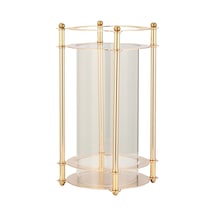 Vitale Dilan Cam Mumluk Gold 20x20x40 Cm Ak.jd0077