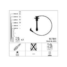 Mixdepo Buji Kablo Tk Corolla 1.6 Ie 4afe-ae100 92-98