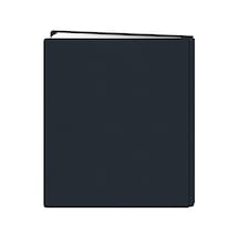 Photo Albums 20 Sayfa Aile Hazineleri Deluxe Gece Yarısı Mavisi Kumaş Kapak Karalama Defteri 8,5 X 11-inç Sayfalar İçin, Mavi, Beyaz, 29,2 X 25,1 X 3,5 Cm