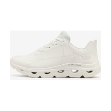 Skechers Bobs Arc Waves - Easy Fıt Kadın Beyaz Spor Ayakkabı 117177 Wht siyah