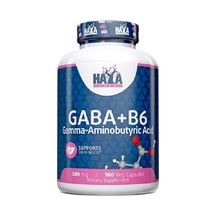 Haya Labs Gaba + B-6 500 Mg / 100 Vcaps