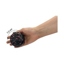 Actifoam Twister Semi Massage Ball Twister Yarım Masaj Topu 7,2x7,2x5,3 Cm, Siyah + Pembe