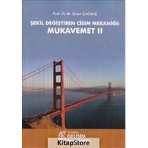Şekil Değiştiren Cisim Mekaniği  - Mukavemet 2  - Sinan Çağdaş  - İstanbul Gelişim Üniversitesi