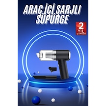 Vakumlu Araç İçi Süpürge Taşınabilir Pratik Şarjlı Temizlenebilir Standart