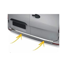 Mercedes Sprinter W907 2018 Arka Tampon Eşiği Paslanmaz Çelik Kr