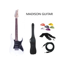 Madison Meg-Wh Beyaz Elektro Gitar Set