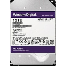 Wd Purple Wd121purz 3,5" 12tb 256mb, 7200 Rpm, 7/24 Güvenlik Hdd