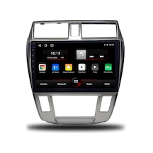 Redhat Honda City Android Carplay Multimedya 2009-2012 Dijital Klima 6gb Ram + 128gb Hafıza + 8 Çekirdek