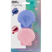 Create It Dudak Balmı Ve Göz Farı Seti - Pembe Mor - Mermaid