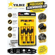 Yıldız Precision Screwdriver Kit 6'lı Hassas Tornavida Seti