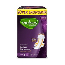 Molped Süper Night Süper Ekonomik Uzun 18'li - 8 Adet Tarı