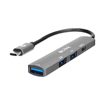 S-lınk Swv-usbc023, Type-c To 2xusb 2.0, 1xusb 3.0, 1xtype-c Metal, Usb Hub