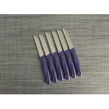 Solingen Meyve Bıçağı 6'lı Simli Mor