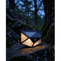 Güneş Enerjili Bahçe Lambası 100 Led Pır Sensörlü Xuczzzduvarlambası