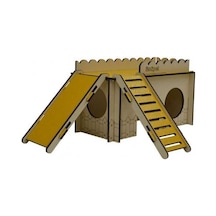 Rotipet Hamster Evi 20x11x10 Cm Sarı Açık Bej