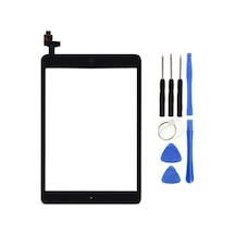 Apple Uyumlu iPad  Mini A1432-a1454-a1455 Home Tuşlu Dokunmatik Siyah + Tamir Seti