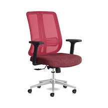 Calitteoyuncukoltuk Calitte Yönetici Çalışma Koltuğu | Spark Başlıksız | Kırmızı Krom