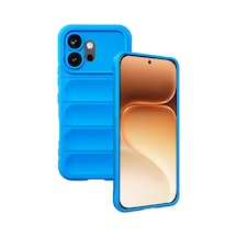 Newface - 787 - Huawei Honor 600 Optimum Silikon - - Muratech - Sky Blue