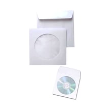 Cd Zarfı Pencereli Cd / Dvd Zarf Beyaz Zarf - 20 Adet