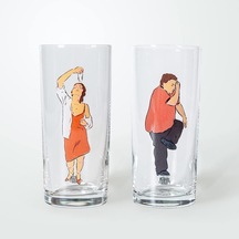 Anason İşleri Hassas Denge Kadın-erkek Rakı Kadehi 2'li Set Diğer