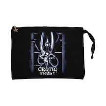 Celtic Frost In Memory Siyah Clutch Astarlı Cüzdan / El Çantası Siyah