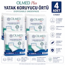 Olmed Yatak Koruyucu 60 90 Cm 4 Paket