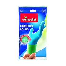 Vileda Comfort Extra Eldiven,%100 Doğal Lateks, S
