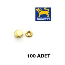 Arslan Mamulleri Vida Kapağı 15 Mm Sarı 100 Adet