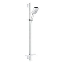 Grohe Rainshower Smartactive 130 Cube Sürgülü Duş Seti 3 Akışlı - 26587000 Gümüş