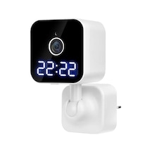 Bosphorusboutique Yönlü Ses, Kamerası, İki Gözetleme Görüşü, Gece Dönüş, Beyaz 360 1080p, Kf