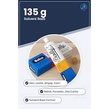 Çok Amaçlı Yapıştırıcı 135 G Deri Lastik Ahşap Cam Porselen Metal