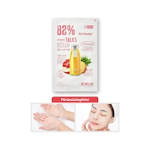 Missha Talks Vegan Squeeze Sheet Mask Pürüzsüz Görünüm Sunan Vegan Yaprak Maske - Skin Smoother