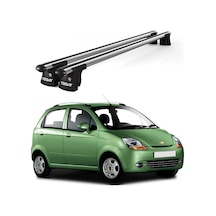 Trio-ı Chevrolet Spark 2010-2015 Uyumlu Kilitli Ara Atkı 120cm Port Bagaj Tavan Barı