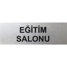 Eğitim Salonu Tabelası Kapı Yönlendirme Levhası 15 Cm X 5 Cm