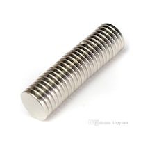 12 X 3 Mm Yuvarlak Neodyum Mıknatıs- 10 Adet