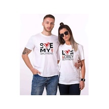 Tshirthane Lo Ve Crazy Sevgili Kombinleri Tshirt Kombini Beyaz