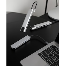 3 İn 1 Type-c Çevirici Dönüştürücü Uucz Apple MacBook Uyumlu çevirici2