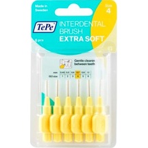 Tepe Blister X Soft Arayüz Fırçası 6'lı 0.7 MM