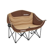 Kingcamp Loveseat Double Çift Kişilik Katlanır Kamp Sandalyesi Coffee Kahve