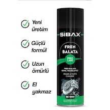 Sıbax Fren Balata Genel Temizleyici 500ml Sb1000