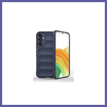 Bezos Samsung Galaxy A16 5g Uyumlu Kılıf Optimum Silikon - Lacivert Nıda