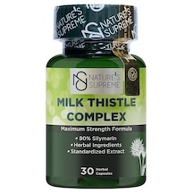 Natures Supreme Milk Thistle Complex 30 Kapsül Aromasiz