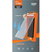 Mey İthalat Samsung Galaxy Note 20 Ultra Autokit 5in1 Fiber Hayalet Polymer Nano Ekran Koruyucu